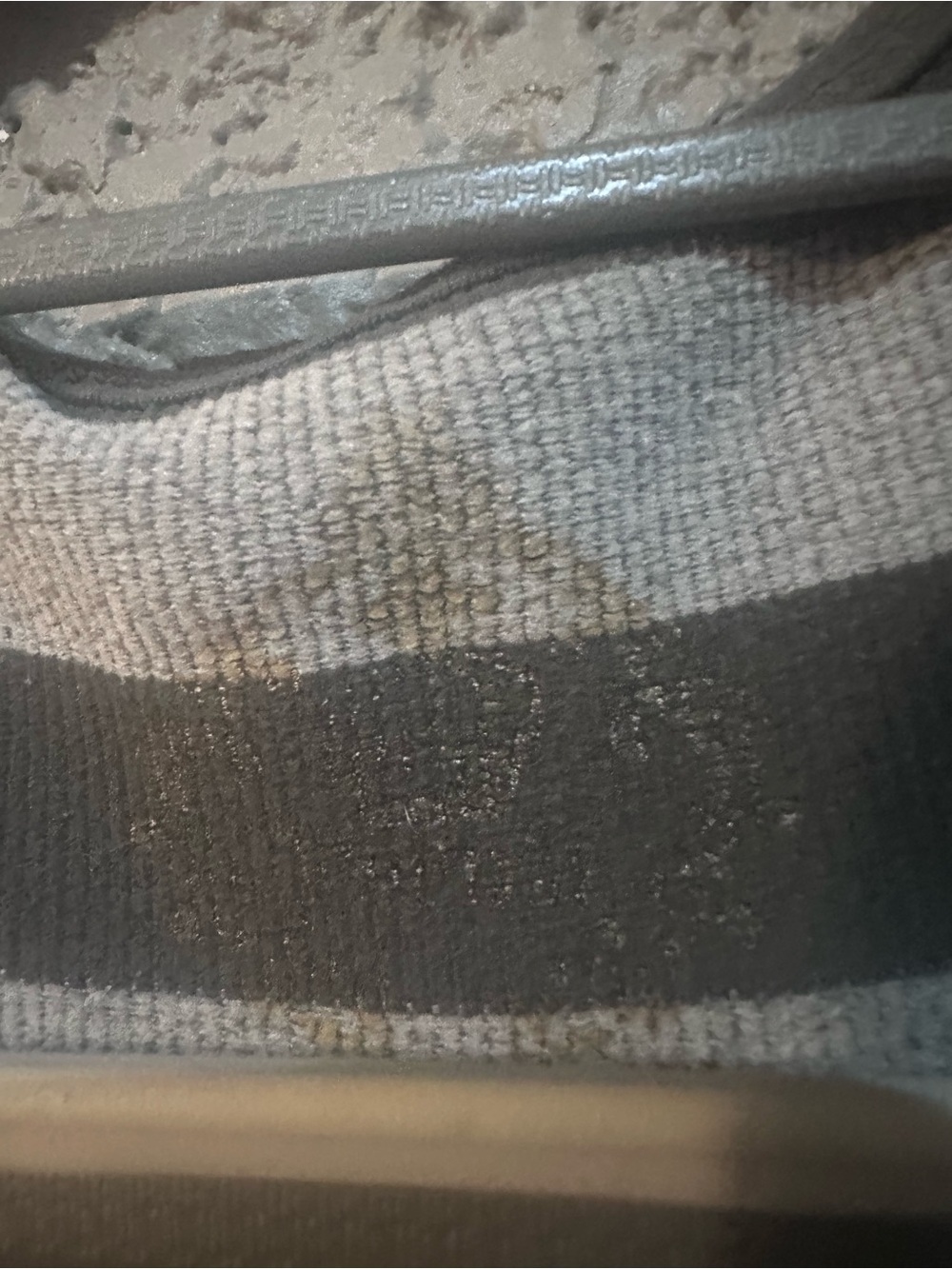 Two-tone gray Striped Tank - Picture 4 of 4